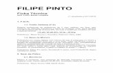 2019 FilipePinto Banda FichaTecnica · 2019-05-17 · FILIPE PINTO Ficha Técnica 2019 TOUR: Banda completa v1: atualizada a 24/11/2018 1. F.O.H. 1.1. Public Address (P.A) Sistema