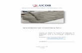 Apostila de Materiais de Construção Civil I · PDF file • NBR 7211 - Agregados para concreto – Especificação. • NBR 7216 - Amostragem de agregados - Método de ensaio. 02)