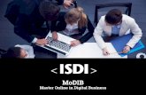 MoDIB - ISDI · Entender qué son los Social Media y su diferencia con las RRSS. Diseñar un plan de Social Media. Definir una estrategia en Redes Sociales en función de objetivos