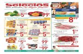 1-Portada 1 de agosto de 2019 - Supermercados Selectosselectospr.com/main/wp-content/uploads/2019/08/Shopper-8... · 2019-08-01 · Mini Donas Con/Sin Azúcar Cajo de 4 Donas Surtidas