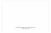 RELATÓRIO Gerência ² 2007 · 2017-10-31 · relatório anual ² gerência de 2007 pág. 8 Índice de quadros quadro 1 orÇamento da assembleia da repÚblica em 2007 16 quadro 2