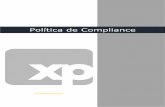 Política de Compliance - XP Investimentos · 2020-03-26 · Política de Compliance_POL_CPL_001_V2 Página 4 de 14 Grupo XP: A Companhia, suas Controladas e Coligadas constituídas