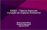 AS053 – Tópicos Especiais Inovação de Impacto …maplima/f014/2019/aula01c.pdfBUSINESS MODEL CANVAS 14 CUSTOMER DISCOVERY CUSTOMER VALIDATION CUSTOMER CREATION COMPANY BUILDING