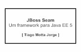 JBoss Seamreverbel/SMA-06/Slides/... · 2006-12-20 · Introdução Desenvolvido por Gavin King, criador do Hibernate seam == emenda Integração entre EJB3 e JSF através de componentes