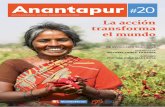 Anantapur 20 - Fundacion Vicente Ferrer · 2019-12-10 · hacer de este mundo un lugar más justo, más habitable, más seguro y, sobre todo, más humano. ... 18 Dignidad, cambio