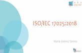 Inserir Subtítulo ISO/IEC 17025:2018 INSERIR TÍTULOcongqualab-ins.co.mz/.../CURSO-3-ISOIEC-17025-2018.pdf · 17025:2017* *O laboratório somente deve declarar a conformidade com