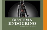 SISTEMA ENDÓCRINO · 2019-04-10 · Sistema Endócrino •Existem no nosso organismo várias glândulas endócrinas (produzir e secretar hormônios para dentro do sangue). •Hormônios: