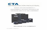 Manual secador de aire comprimido marca CTA modelos … CTA REFRIGERACION 2016/Tratam… · Estaremos a su servicio con todo nuestro personal con el fin de poder ... condensador debe