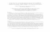 Una breve revisión de técnicas de análisis multivariantes ...oa.upm.es/48481/1/Escudero_1994_BotCompl.pdf · Una breve revisión de técnicas de análisis multivariantes aplicables