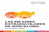 curso 2019 / 2020 - Barcelona Colours · Un espacio de calma en el que el Juego, las emociones, la educa-ción y el yoga se únen para crear recuerdos Juntos. Momentos de conexión