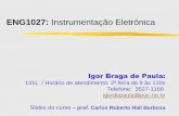 ENG1027: Instrumentação Eletrônicalef.mec.puc-rio.br/wp-content/uploads/2019/08/1.1... · Fundamentos da Metrologia Científica e Industrial - Capítulo 1 - (slide 7/30) O Que