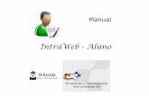 IntraWeb - Aluno · 2015-03-26 · IntraWeb - Aluno Conhecendo a IntraWeb Aluno O SI-Escola (Sistema de Informação de Gestão Escolar) - software que oferece o módulo IntraWeb