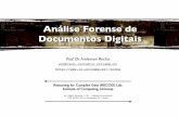 An lise Forense de Documentos Digitaisrocha/teaching/2011s2/... · A. Rocha, 2011 – Análise Forense de Documentos Digitais Avisos ‣Aulas • Slides em Inglês • Apresentados
