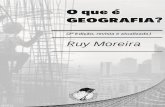 Ruy Moreira - WordPress.com · 2012-11-19 · Estrabão (64 a.C.-24 d.C.), o criador da geografia, dizia de sua criatura que “a geografia familiazira-nos com os ocupantes da terra