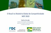 O Brasil no Relatório Global de Competitividade WEF …...Global Competitiveness Report 141 economias 103 variáveis 2/3 hard data 1/3 soft data Gaps de competitividades entre as