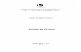 MANUAL DE ESTÁGIO - Início | Faculdade de Educação Física e Fisioterapia · 2013-06-07 · 3 APRESENTAÇÃO: Este manual visa a complementação do regulamento de estágio do
