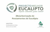 (Re)arborização de Povoamentos de Eucalipto...Marta Souto Barreiros, CELPA 30 min 1. Licenciamento (RJAAR) 9.30 h – 09.45 h Clara Araújo, Altri Florestal 15 min 2. Instalação