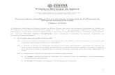 Prefeitura Municipal de Sabará - Mega Concursos · 2016-08-02 · comissão declarado em lei, de livre nomeação e exoneração, nos termos do §10° do artigo 37 da Constituição