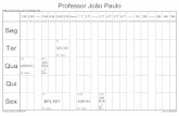 Professor João Paulo · 2018-08-16 · IFMG, Campus São João Evangelista, MG Horário criado:15/02/2018 aSc TimeTables EFL161 FIV PIV - Sala 4 AGR151 CFS PIV - Sala 2 AG R15 1
