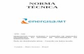 NTE-041- CONEXÃO DE GERAÇÃO DISTRIBUÍDA EM BAIXA … Requisitos... · 2017-05-31 · de entradas de serviço de energia elétrica de unidades consumidoras atendidas em BT, zelar