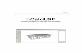 Manual mCalcLSF com indice · 2018-09-10 · mCalcLSF 3 5. Limitações do Programa Diversidade de soluções Com o sistema construtivo Light Steel Framing é possível edificarem-se