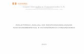RELATÓRIO ANUAL DE RESPONSABILIDADE SOCIOAMBIENTAL E ... · [5] Relatório Anual de Responsabilidade Socioambiental e Econômico-Financeiro de 2015 Copel Geração e Transmissão