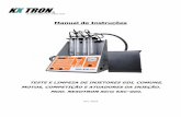 Manual de Instruções - Kxtron _GDI_ 07_2019.pdf · - Após o uso do equipamento, recomenda-se manter as válvulas das buretas (sistema de escoamento) em posição aberta. 3 –