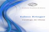Academia Brasileira de Músicaabmusica.org.br/_old/downloads/catalogo_e.krieger_v2_web.pdf · 2019-07-18 · Todos os direitos reservados ACADEMIA BRASILEIRA DE MÚSICA Rua da Lapa