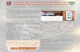 Diseño de un sistema medidor de impedancia para cultivos ...tecnologia_salud/2019/Poster/MyT2… · Title: Diseño de un sistema medidor de impedancia para cultivos celulares M.