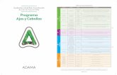 Programa Ajos y Cebollas - Adama Agricultural Solutions · 1,2 - 1,5 L/ha Ajos: Realizar 1 aplicación cuando el ajo tenga 10 cm de altura y malezas con 2 a 4 hojas, después de un