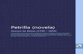 Petrilla (novela)Petrilla (novela) Honoré de Balzac (1799 – 1850) Este texto digital es de dominio público en España por haberse cumplido más de setenta años desde la muerte