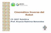 CI-2657 Robótica Prof. Kryscia Ramírez Benavides · Prof. Kryscia Ramírez Benavides. Introducción Resuelve la configuración que debe adoptar el robot para una posición y orientación