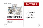 CAPITOLO#5# Lateoria della domanda# - people.unica.it · 2016-01-22 · Microeconomia 2/ed David A. Besanko, Ronald R. Braeutigam - © 2012 1 Lateoria della domanda# CAPITOLO#5#File