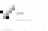 j2ee - INESC-IDler/docencia/tm0405/slides/j2ee.pdf · J2EE Apresentação Lógica do negócio Recursos nO J2EE é um enriquecimento do J2SE visando oferecer serviços complementares,