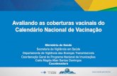 Avaliando as coberturas vacinais do Calendário Nacional de ...portalarquivos2.saude.gov.br/images/pdf/2017/julho/... · Cobertura vacinal com terceira dose (D3) de HPV na população