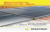 Aquecedores Solares de Água - Soletrol€¦ · pressão de trabalho dos reservatórios SOLETROL em função do material utilizado. Se os reservatórios térmicos fossem ligados diretamente