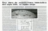 Una obra de arquitectura hidr£Œulica del siglo HUI: el ... obra de arquitectura hidrau¢  3 2 El Peri£³dico