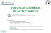 Evidencias científicas de la Homeopatía · •FARMACOVIGILANCIA: RD 577/2013, por el que se regula la farmacovigilancia de medicamentos de uso HUMANO •Art. 9.10 Los titulares