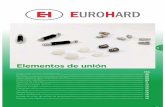 Elementos de unión - euro-hard.com.areuro-hard.com.ar/wp-content/uploads/2017/05/EH_CAT... · Perno de fijación rápida para orificio de Ø10 y 13mm • Material: Caja de zamak.