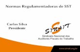 Carlos Silva Presidente · Última modificação: Portaria MTE 5, de 07/01/2015. NR-17 - ERGONOMIA Última modificação: Portaria 876, de 24/10/2018. ---Manual de Aplicação da