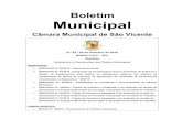 Boletim - São Vicente, Madeira€¦ · Boletim Municipal Nº 02/2018 1 EDITAL N.º 11/2018 – Controlo da Qualidade da Água para Consumo Humano nas Zonas de Abastecimento do Concelho