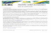TROFÉU JOÃO SCHWINDT - CBC · 2018-04-10 · TROFÉU JOÃO SCHWINDT Copa Brasil de Paraciclismo 2018 Atualizado em 06/04/2018 14:17 - Página 1 de 20 GUIA DE COMPETIÇÃO 1. INTRODUÇÃO