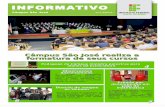 INFORMATIVO - Link Digital · Formatura 2015/1 A cerimônia de Formatura aconteceu no dia 07 de março no Centro Multiuso da Beira-Mar de São José. Na ocasião, formaram-se alunos