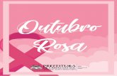 Programação Outubro Rosa 2018 · 2019-05-09 · Programação A Secretaria da Saúde de Caxias do Sul, com diversos parceiros, preparou uma programação especial para celebrar
