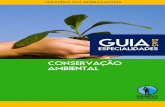 CONSERVAÇÃO AMBIENTAL · 2019-02-12 · GUIA DAS ESPECIALIDADES Clube de Desbravadores /// Volume 4. 2015 CONSERVAÇÃO AMBIENTAL cessidade de desenvolvimento sustentável, traz