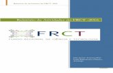 Relatório de Atividades do FRCT -2016frct.azores.gov.pt/.../12/FRCT-CG-2016-Rel-Atividades.pdf · 2020-01-24 · Relatório de Atividades do FRCT -2016 6 1 - Apoio à formação