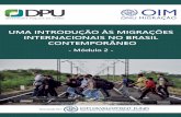 Uma introdução às migrações internacionais no Brasil … · 2018-12-18 ·  Escola Superior 1 Uma introdução às migrações internacionais no Brasil contemporâneo