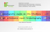 Cromatografia Líquida de Alta Eficiência CLAE (High ......Cromatografia Líquida de Alta Eficiência – CLAE (High Performance Liquid Chromatography – HPLC) MINISTÉRIO DA EDUCAÇÃO