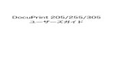 DocuPrint 205/255/305 ユーザーズガイド - Fuji Xerox...はじめに 3はじめに このたびはDocuPrint 205/255/305をお買い上げいただき、まことにありがとうござ