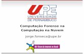 Computação Forense na Computação na Nuvem...Características da Computação na Nuvem slide 16 Google – Balões G1 - 2013 2014 – Piauí 2018 - frst commercial agreement –